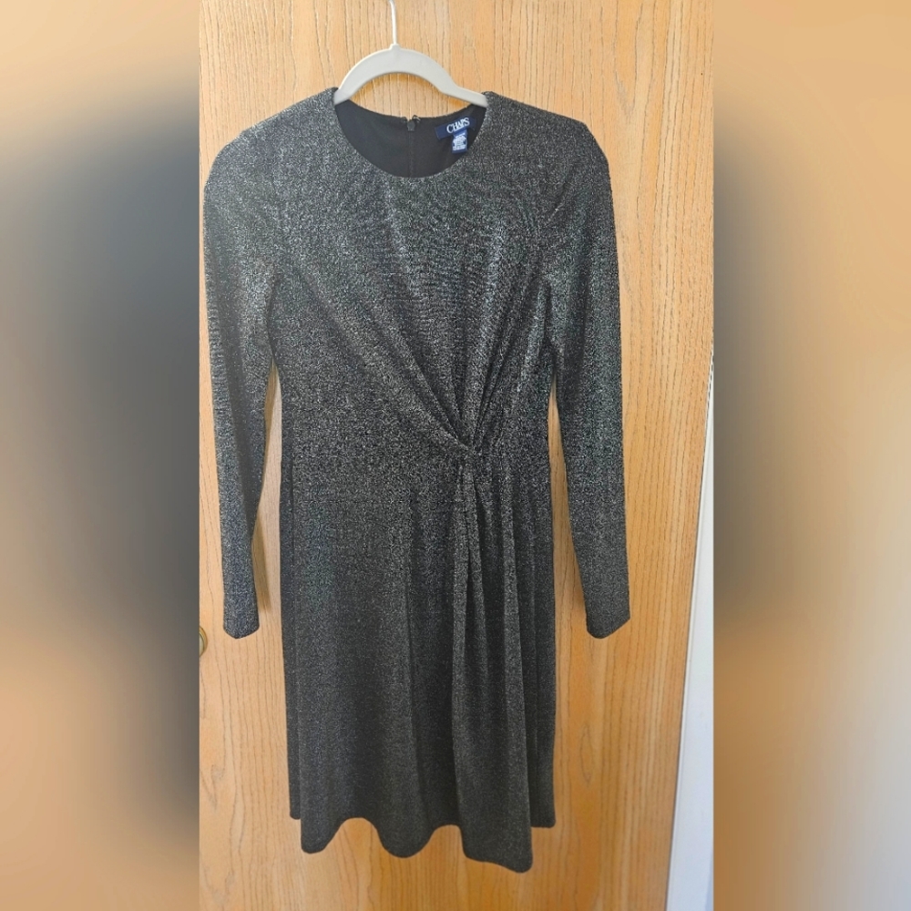 Womens Shimmer midi dress